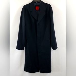 Cole Haan Men Black Overcoat Medium